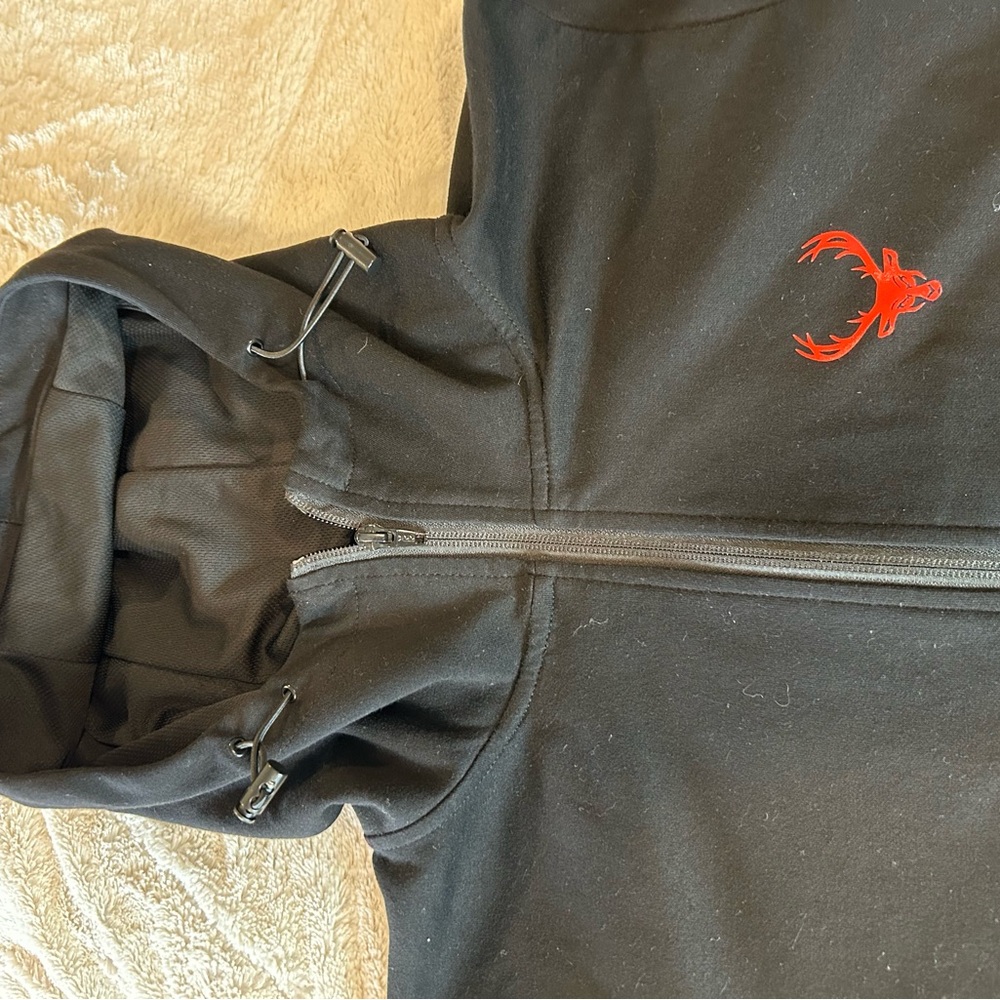 Black Jacket with Red BuckedUp Logo - Picture 2 of 6